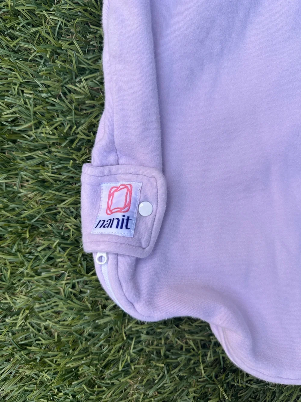 Nanit Breathing Wear Sleeping Bag 6-12 months in “Blush Pink”